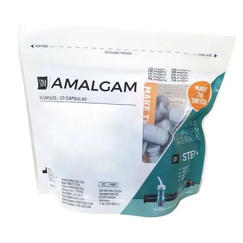 Permite Dispersed Phase Amalgam Capsules, 1 Spill, Fast Set, 400 mg, 50/Box, 4001202 thumbnail 11