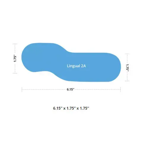 Riofoto Mirrors, 2A, Adult, Lingual - Riofoto Mirrors, 2A, Adult, Lingual - Image 1