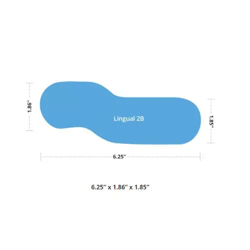 Riofoto Mirrors, 2B, Adult, Lingual - Riofoto Mirrors, 2B, Adult, Lingual - Image 1