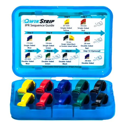 QwikStrip Double-Sided Assorted Interproximal Strips, 10/Pk, QSDS-ASST thumbnail 6