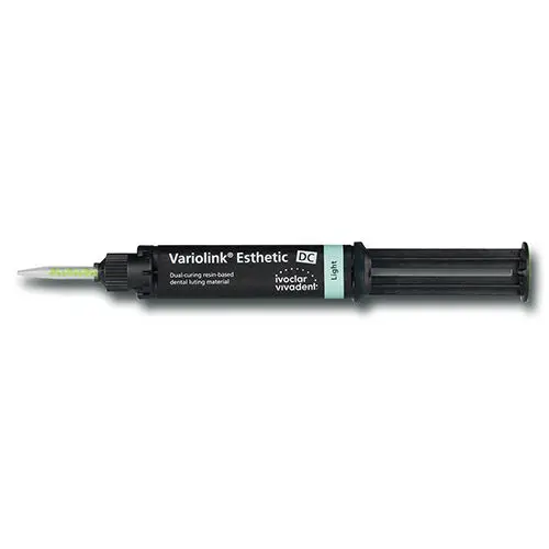 Variolink Esthetic DC Dual-Cure Luting Cement Refill, Light Shade, 5g Automix Syringe, 10 Mixing Tips, 666118WW thumbnail 9