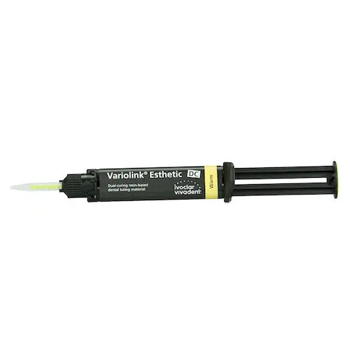 Variolink Esthetic DC Dual-Curing Luting Composite Refill, Warm Shade, 5g Automix Syringe, 10 Mixing Tips, 666120WW thumbnail 9