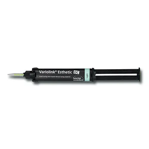 Variolink Esthetic DC Dual-Curing Luting Composite Refill, Light Shade, 9g Automix Syringe, 15 Mixing Tips, 666122WW thumbnail 9
