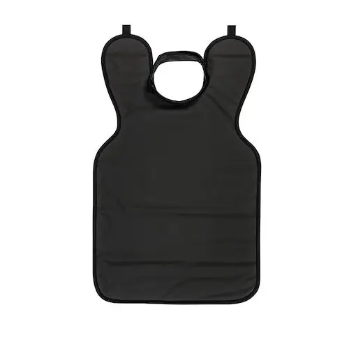 Soothe-Guard Lead-Lined X-Ray Apron, Adult with Extended Collar, 0.35 mm Lead Equivalency, Charcoal, 662306000 thumbnail 2