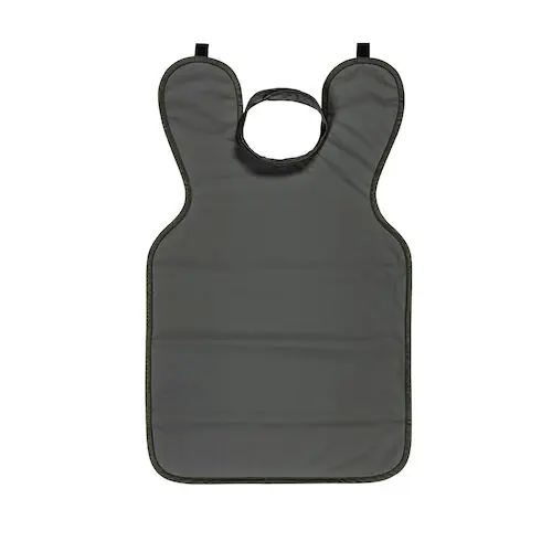 Soothe-Guard Air Lead-Free X-Ray Apron with Collar, 0.35 mm Lead Equivalency, Adult Universal, Cool Gray, 862005001 thumbnail 6
