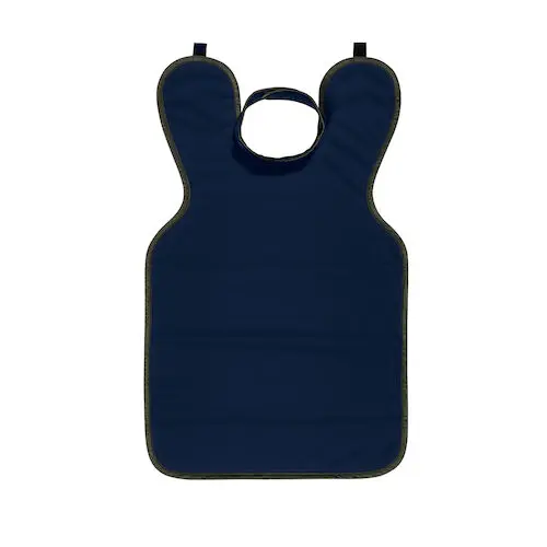 Soothe-Guard Air Lead-Free X-Ray Apron with Collar, 0.5 mm Lead Equivalency, Adult Universal, Navy Blue, 871805001 thumbnail 3