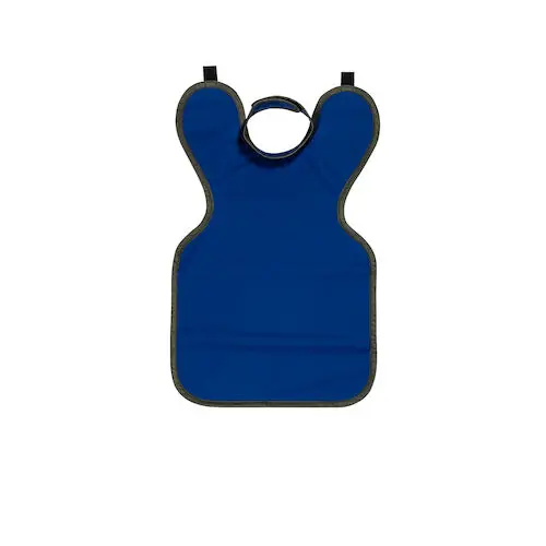 Soothe-Guard Air Lead-Free X-Ray Apron with Collar, Child Universal, 0.35 mm Lead Equivalency, Royal Blue, 23.5" x 17.75", 862204701 thumbnail 3