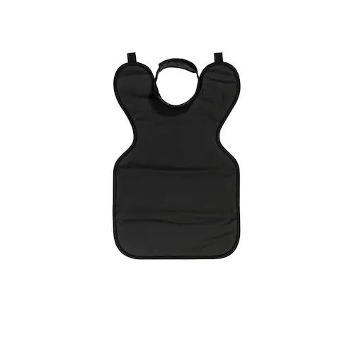 Soothe-Guard Air Lead-Free X-Ray Apron, Child, Extended Collar, 0.35 mm Lead Equivalency, Charcoal, 862305701 thumbnail 3