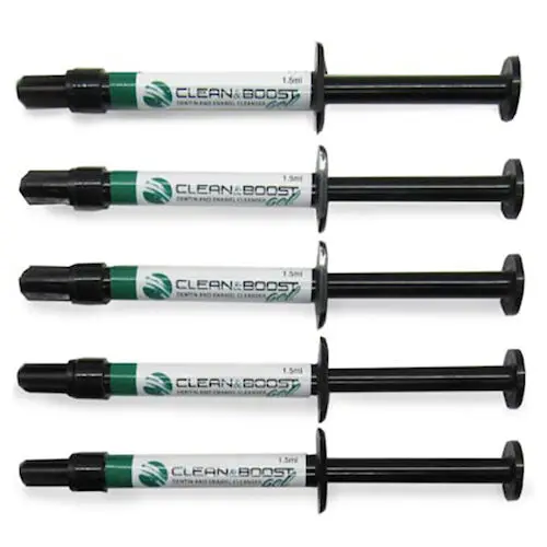 Clean & Boost Dentin and Enamel Cleanser Gel, 1.2 mL Syringe, 5/Pk with 20 Stat-Flo Tips, 90417 thumbnail 10