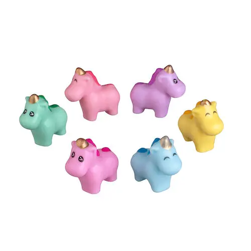 Sherman Specialty Lil Unicorn 1" Capsule Refill, Assorted Pastel Colors, 250/Pack, JV526 thumbnail 2