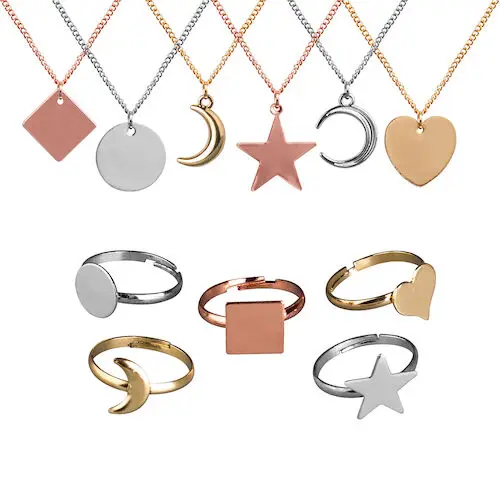 Sherman Specialty Refill Vending Jewelry, Assorted Rings & Necklaces in 1" Capsules, 250/Pkg, JV527 thumbnail 2