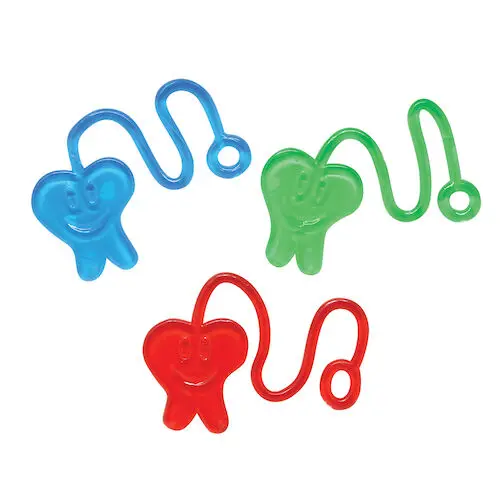 Sherman Specialty Neon Sticky Teeth, 8 inch, Assorted Colors, 36/Pack, S9188 thumbnail 2
