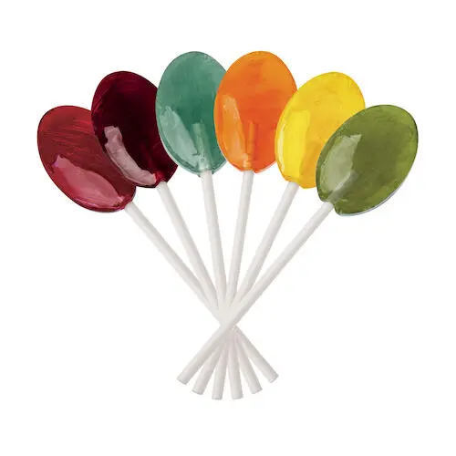 Dr. John's Healthy Sweets Oval Xylitol Lollipops, Assorted Fruit, Sugar Free, 150/Pkg, DJC01 thumbnail 2