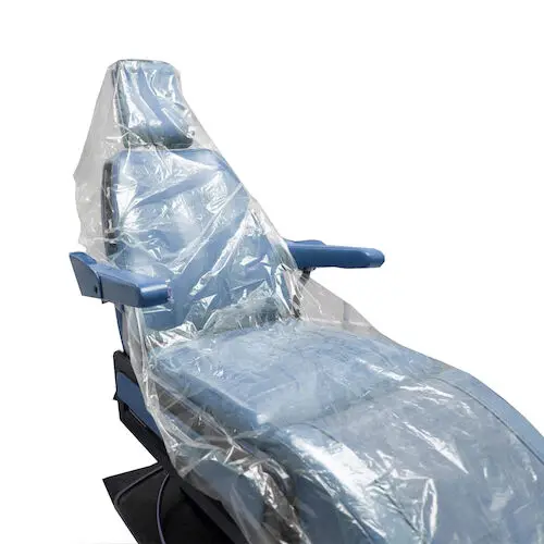 Dukal Full Chair Sleeves, 29" x 80", Disposable, Latex-Free, 125/Box, 27607 thumbnail 2