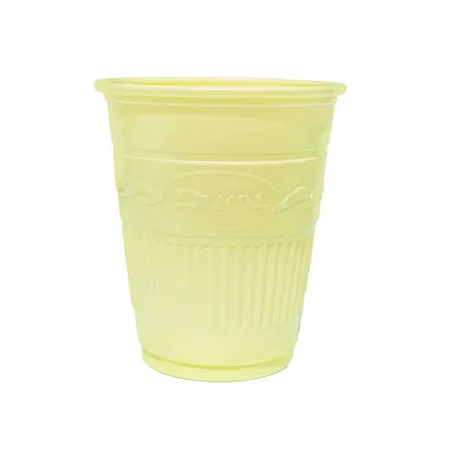 Dukal Plastic Drinking Cups, 5 oz, Yellow, Disposable, 1000/Case, 27702 thumbnail 2