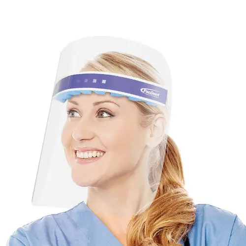 Pac-Dent iShield Disposable Face Shield, Vented, 24/Pack, S024 thumbnail 2
