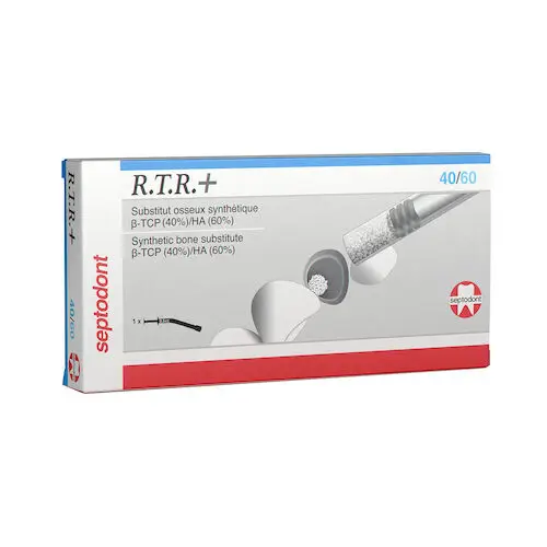 Septodont R.T.R.+ 40/60 Biphasic Synthetic Bone Grafting Material, 0.5cc Syringe, 01S0540 thumbnail 6