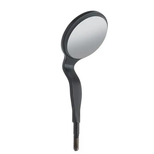 Hu-Friedy HD Black Line Double-Sided Mirror Head, #5 Cone Socket, MIR5DSHDB thumbnail 2