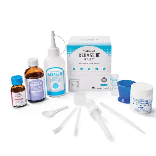 Tokuyama Rebase III Hard Denture Reline Kit, Light Pink, Fast Set, 20660 thumbnail 28