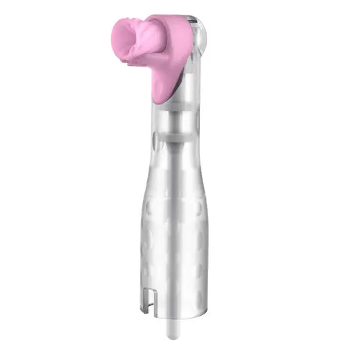 Pac-Dent AntiSplatr Disposable Prophy Angle, Soft Cup, Pink, Latex-Free, 100/Box, LSFAS-100 thumbnail 4