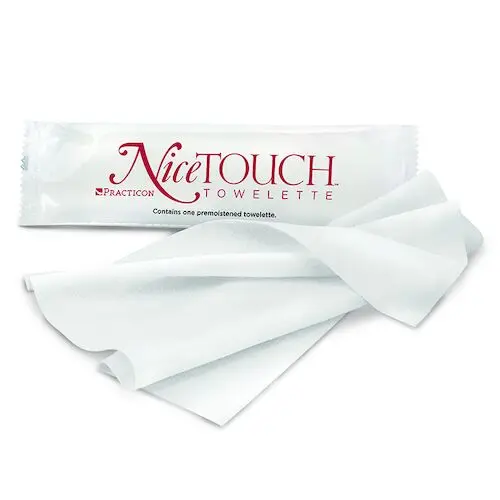 NiceTouch™ Patient Towelettes, Lemon Scented, 8" x 10", 250/Box, 7047412 thumbnail 3
