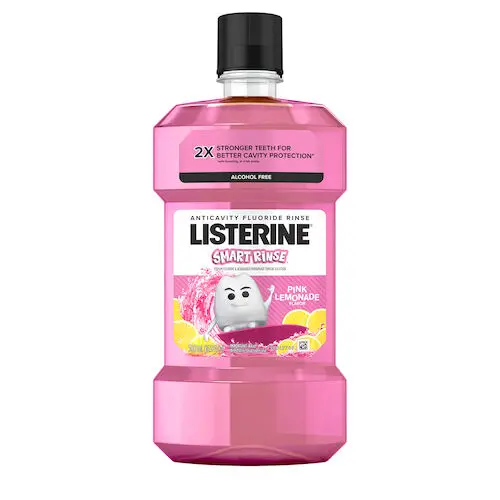 Listerine Smart Rinse, Lemonade, 11582 - Listerine Smart Rinse, Lemonade, 11582 - Image 1