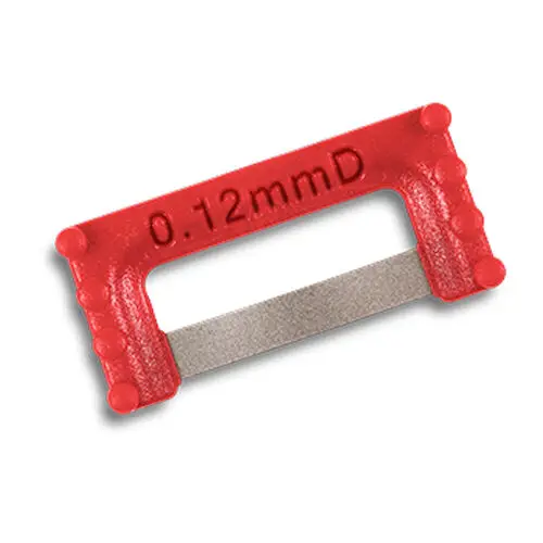 ContacEZ® Red IPR Opener, Double-Sided, Medium Grit, 0.12mm, 8/Pack, 32408 thumbnail 6