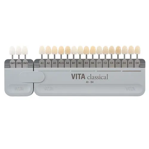 VITA Classical Shade Guide, A1-D4, with Bleached Shades 0M1-0M3, Autoclavable, 19 Tabs, 1/Pk, G027CBS thumbnail 10
