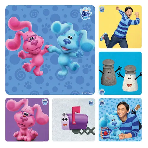 Blue's Clues Assorted Stickers, 2.5" x 2.5", 100 per Roll, PS719 thumbnail 2