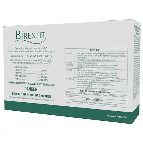 BirexSE III Clinic Pack, 1 oz Packets, 36/Pack, 296043 thumbnail 5