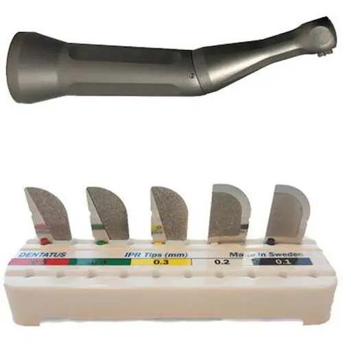 Dentatus Profin IPR Starter Kit PDX-P/SK2 with Contra-Angle and 5 Interproximal Reduction Tips - Starter Kit, PDX-P/SK2 - Image 1