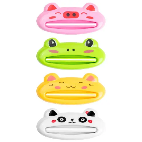 Sherman Specialty Animal Toothpaste Squeezers, Assorted (Pig, Frog, Panda, Cat), 24/Pkg, S71444 thumbnail 2