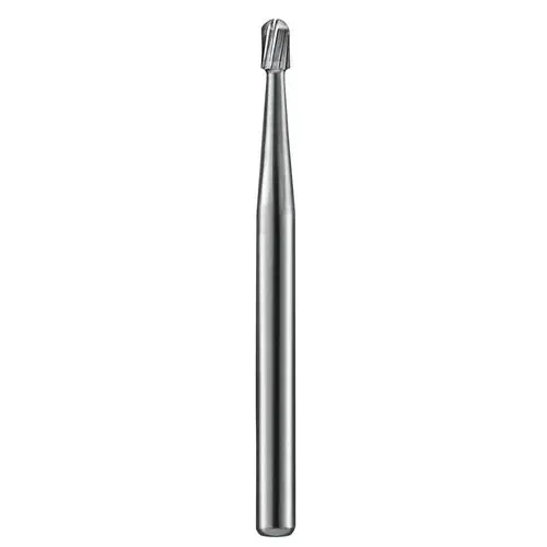 Kerr FG #331 Pear Shaped Carbide Bur, Friction Grip, 6 Flute, 1 mm Diameter, 1.6 mm Length, 100/Pk, FG331-KCC thumbnail 3