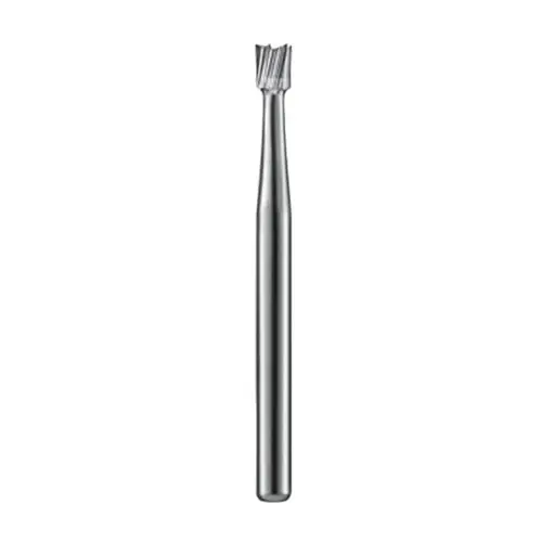Kerr FG34 Carbide Bur, Inverted Cone, Friction Grip, 0.8 mm Diameter, 0.6 mm Length, 10/Pkg, FG34-KC0 thumbnail 3