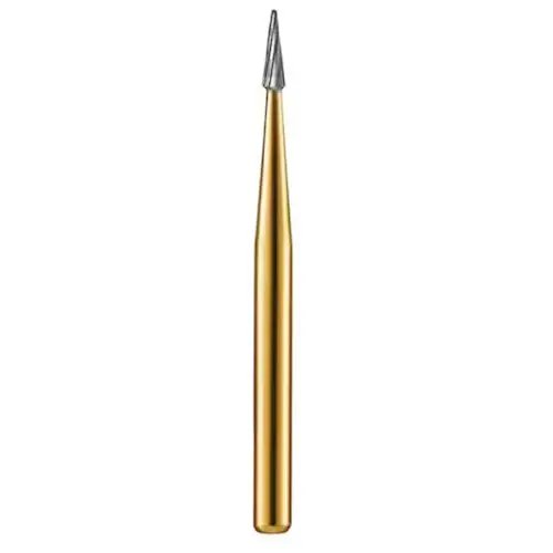 Kerr Trimming & Finishing Carbide Bur FG 7613, Taper Finishing, 12 Flute, 1.4 mm Diameter, 8.7 mm Length, 10/Pk, FG7613-KC0 thumbnail 3