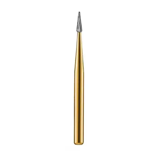Kerr Trimming & Finishing Carbide Bur FG 7664, Taper Finishing, 12 Flute, 1.5 mm Diameter, 8.6 mm Length, 10/Pk, FG7664-KC0 thumbnail 3