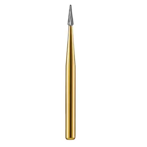 KaVo Kerr FG7114 Carbide Bur, Taper Finishing, 12 Flute, Friction Grip, 0.9 mm Diameter, 2.9 mm Length, 10/Pkg, FG7114-KC0 thumbnail 3