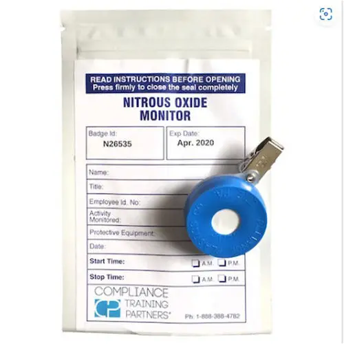 Nitrous Oxide Monitor Badge, Pack of 2, NOM2 thumbnail 3