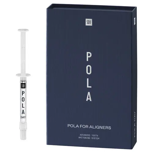 Pola Day CP 35% For Aligners Whitening Gel Kit, 4 x 1.3g Syringes, 12 Kits/Case, 7700553 - Pola For Aligners, POLA DAY CP 35% FOR ALIGNERS 4 X 1.3g KT, 12/Case, 7700553 - Image 1