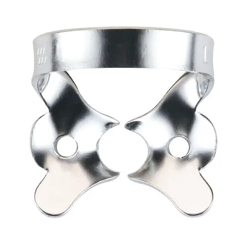 Hygenic Gloss Finish Winged Rubber Dam Clamp #1, General Purpose Upper Premolar, 1/Pk, H02703 thumbnail 4
