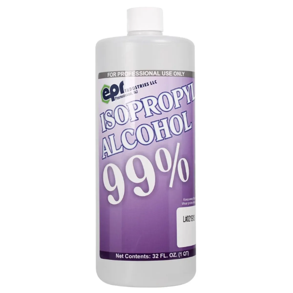 Optimize 99% Isopropyl Alcohol Rubbing Compound, 32 fl oz (946 mL) Quart Bottle, 00098 - Optimize 99% Isopropyl Alcohol Rubbing Compound 32oz Bottle - Image 1