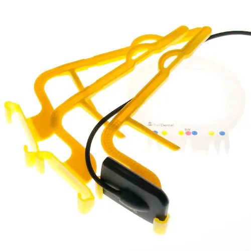 TrollByte Kimera Bio Yellow Digital Sensor Holder Kit 4306 for Horizontal Bitewings & Periapicals, Yellow, 3 Holders + 1 Aiming Ring, Autoclavable thumbnail 3