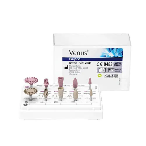 Kulzer Venus Supra Pre-Polish and High Gloss Composite Polishers Intro Kit, 2x5, 66087541 thumbnail 3