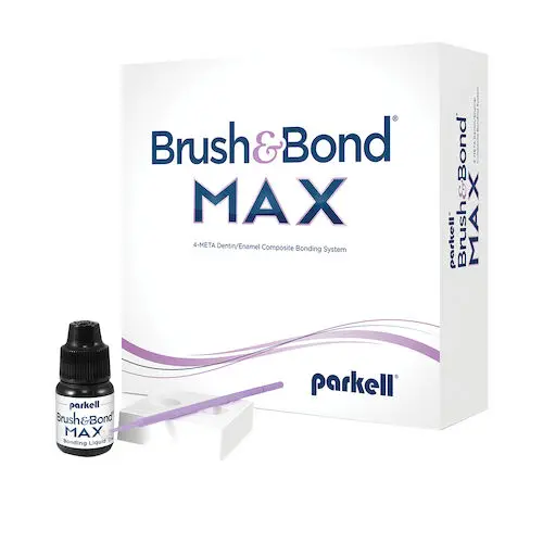 Brush&Bond MAX® Kit, Single-Component Dental Bonding Agent, 3 mL Bottle with 100 Activator Brushes and Mixing Well, S220 thumbnail 4
