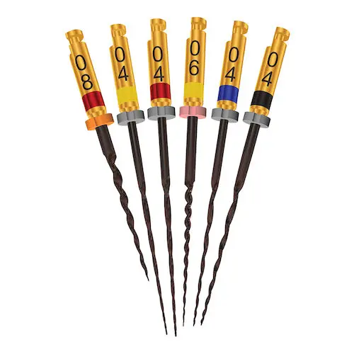 Coltene HyFlex CM Controlled Memory NiTi Endodontic Files, Assorted Small, 25mm, Sterile, 6/Pack, SBH825SML thumbnail 2