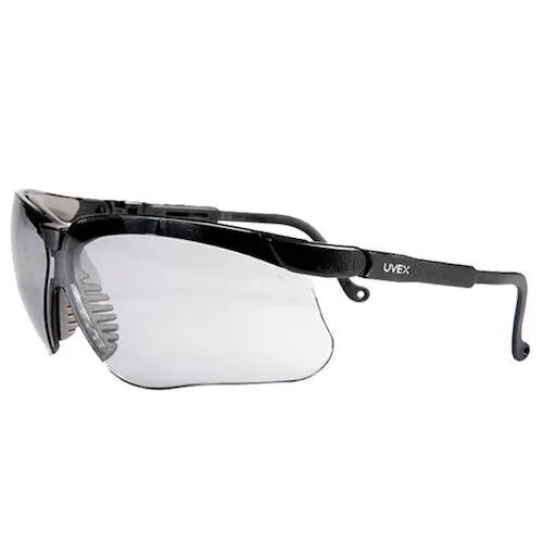 Genesis MMT Safety Glasses, Black Frame, 50% Tinted Lens, Adjustable Temples, 356130 - Genesis MMT Safety Glasses - Image 1