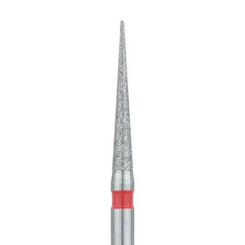Meisinger 859F-014-FG Fine Diamond Bur, Needle Shape, 1.4mm Head, FG, 5/Pack thumbnail 4