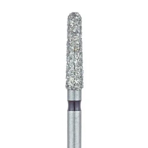 Meisinger 850H-021-FG Diamond Bur, Super Coarse, Round End Taper, Friction Grip, 2.1 mm Head Diameter, 8.0 mm Head Length, 5/Pkg thumbnail 4