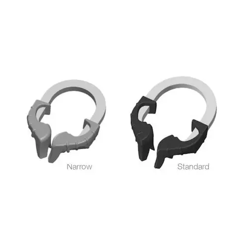 iMatrix Sectional Matrix System Ring Refill, 1 Black Standard Ring & 1 Grey Narrow Ring, PM-R1 thumbnail 2