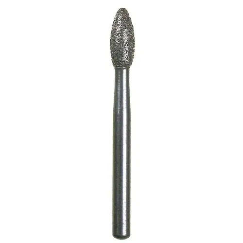 Spring Health Products #285.5 Fine Football Occlusal Finishing Diamond, FG, 368-023, Single-Use, 25/Pack, Z285.5F25 thumbnail 2